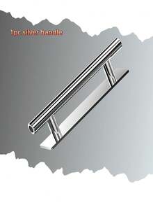 1pc Drill-Free Self-Adhesive Drawer Door Handle, Suitable For Furniture Cabinet Doors, Kitchen Cabinet Doors, And Drawers. It Can Be Used On Various Cabinets/Drawers/Lockers. - Multicolor - View 15