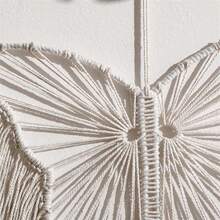 1pc Bohemian Style Butterfly Lace Wall Hanging Butterfly Macrame Home Tapestry Wall Decoration Room Decoration For Bedroom Living Room Dorm Home Decor