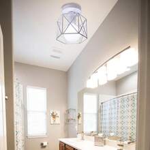 Nordic Minimalist Post-Modern Balcony Light, Corridor, Hallway, Foyer, Entryway, Wardrobe Room Personalized Ceiling Light - Multicolor - View 9