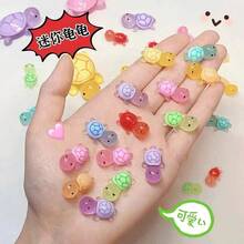 50 sztuk lampek nocnych 3D z motywem żółwia i niespodzianek – wyjątkowe rękodzieło DIY i prezenty na imprezę (losowe)