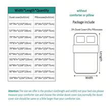 1 Set Of White French Lace Edged Quilted Duvet Cover With 2 Pillowcases, 3pcs Set - White - View 3