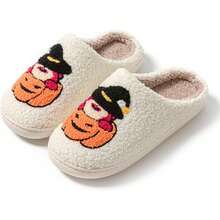 Women's Men's Heart Heart Slippers Strawberry Cherry Mushroom Slippers Evil Eye Slippers Cartoon Animal Cat Slippers Memory Foam Cozy Plush Slippers Couple Indoor Household Slippers