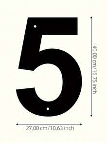 1PC 0-9 Free Combination House Number, Metal Address House Numbers, Home Address Number Plate, Wall-Mounted Home Decoration For Entrance Garden Outdoor Garage Door, Metal Wall Art, Thanksgiving Christmas Gifts Christmas Decorations Room Decor