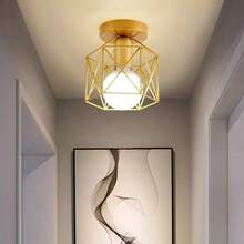 Nordic Minimalist Post-Modern Balcony Light, Corridor, Hallway, Foyer, Entryway, Wardrobe Room Personalized Ceiling Light - Multicolor - View 4