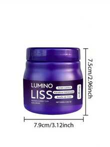 250g 蛋白质直发霜，防毛躁造型霜，专为护发、保湿和柔顺而设计，打造整洁的发型，适合家庭或旅行使用，是送给女性、妈妈、妻子、姐妹、女朋友的圣诞节、新年和节日礼物