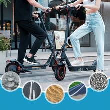 All-In-One Electric Scooter Wheel Repair Kit - 8.5/10 Inch Tires, Inner Tubes, 0° Valves & Crowbars For Smart 2-Wheel Scooters - 10英吋 - 查看 8