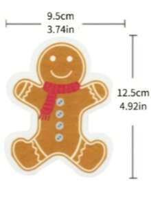 1 Paquete de Esponjas Navideñas de Dibujos Animados - Cepillos de Limpieza Multiusos para Platos, Hogar, Baño, Superficies de Vidrio - Ideal para Regalos Navideños