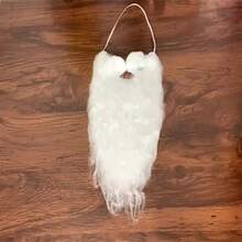 4pcs Interesting Fake Beards And Beard Sets, Suitable For Holiday Parties, Christmas, Parties And Birthdays. Act As Decoration Halloween Costume