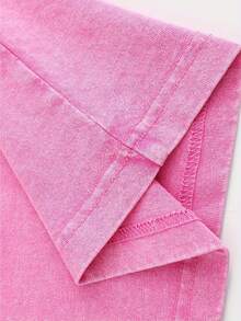 [Pure Cotton Summer T-Shirt] 285g Pure Cotton Young Man Summer Short Sleeved T-Shirt - Comfortable Breathable Casual Round Neck Street Sports Car Pattern Letter Print