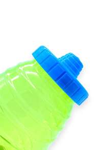 Barril Vitrolero de Plástico Dispensador Dulcero Exhibidor Fiestas Capacidad 500ml Colores Neón paquete 10 piezas Almacenaje Alimentos Dulces Bebidas Portátil Organización Eventos Colorido - Transparente - Ver 5