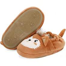 Winter Slippers For Cartoon Animal Slippers Toddler Warm Plush House Shoes Little Home Slippers