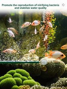 1pc Efficient Aquarium Bubble Bar, Bubble Diffuser, Aquarium Accessory, Beneficial For Fish Health, Easy To Install, Durable Diffuser, Suitable For Freshwater Fish Tank - Multicolor - View 6