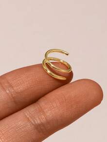 1 件星形心形鼻钉 925 纯银鼻环复古耳廓软骨穿孔简约珠宝婚礼派对珠宝礼物送给她的精美珠宝 - 彩色 - 查看 8