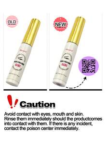 1支5毫升防水假睫毛胶水，速干持久强力透明睫毛胶，Rikuaild出品 - 彩色 - 查看 2