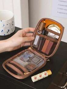 化妆包女便携大容量收纳包2024新款高端商务出差护肤品洗漱包盒旅行必备度假必备