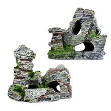 Resin Fake Mountain, Ornamental Craft, Fish Tank Decor, Aquarium Ornaments