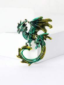 1 件珐琅飞龙胸针，适合女士、动物胸针、包、毛衣、外套、帽子、鞋子、连衣裙、西装 - 飛龍(4210) - 查看 12