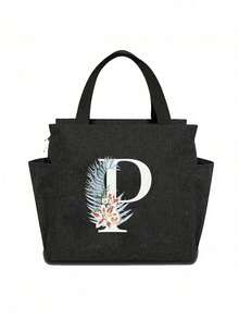 1 buc Geantă termică cu buzunar dublu Geantă de prânz cu capacitate mare, cu imprimeu de floarea-soarelui, pentru studenți, geantă termică pentru mese, geantă termică portabilă pentru picnic, geantă de prânz termică pentru birou, geantă de prânz școlară, geantă de prânz izolată pentru cutie de prânz, recipient pentru prânz pentru serviciu, birou, vacanță, pentru bărbați, pentru femei, pentru camping, cutie de prânz școlară, geantă de prânz multifuncțională pentru femei, cutie de prânz pentru școală, geantă impermeabilă pentru călătorii