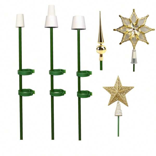 1pc Christmas Tree Topper Stabilizer, Tree Topper Stand, Multiple Sizes Available, Suitable For Christmas, New Year Decorations Home Decor Christmas Decorations Room Decor Winter