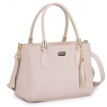 Wholesale Medium Crossbody And Hand Bag With Adjustable Crossbody Cheap Launch - Beige - View 4