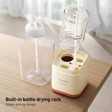 Philips Avent Juego de 6 en 1 de cepillos limpiadores de biberones Avent - Kit de limpieza de biberones con cepillo de silicona, juego portátil de cepillos para biberones, cepillo de limpieza de silicona, juego de cepillos de limpieza específicos para recién nacidos