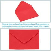 20pcs Envelopes + 20pcs Cards, Includes Blank Colorful Greeting Cards, Small Self-Adhesive Envelopes, Suitable For Graduation Ceremony, Invitations, Baby Shower, Wedding And RSVP Cards - Multicolor-20pcs - View 5