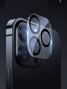 3 miếng bảo vệ ống kính máy ảnh tương thích với điện thoại Apple, dùng cho mục đích che chắn hàng ngày, văn phòng, gia đình, vỏ máy ảnh chống nước, chống sốc, chống rơi, chống trầy xước - Màu vàng - Xem 3