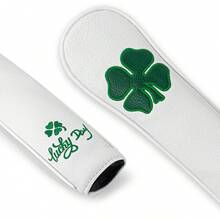 Bao bọc đầu gậy putter hình cỏ bốn lá may mắn - Phụ kiện bền bỉ dành cho những người đam mê golf và những người tìm kiếm may mắn: Hoàn hảo cho việc luyện tập hàng ngày, các cuộc thi cuối tuần và những chuyến đi chơi giải trí. - Nhiều màu - Xem 8