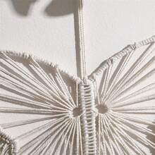 1pc Bohemian Style Butterfly Lace Wall Hanging Butterfly Macrame Home Tapestry Wall Decoration Room Decoration For Bedroom Living Room Dorm Home Decor