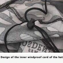 xinwangjiang 1 Stück Outdoor Anglerhut mit Tarnblumenmuster