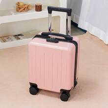 14-Inch Carry-On Luggage With Password Lock, Small Suitcase, Lightweight Travel Rolling Luggage For Women And Men - Multicolor - View 8