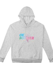 Women's Plus-Size Sweatshirt, Sarcastic Millennials And Pastel Tropical Leavescasual Style Sweatshirt, A Must-Have For Daily Travel, Suitable For All Seasons.