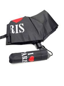 23" Transparent Umbrella With Automatic Opening - PARIS - View 6