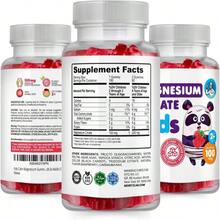 DR MORITZ Sugar-Free Calm Magnesium Gummies For Kids And Adults - Non-GMO Kids Magnesium Gummies - Raspberry Flavor - 1-Pack (60 Count) - Tên hương vịF - Xem 5