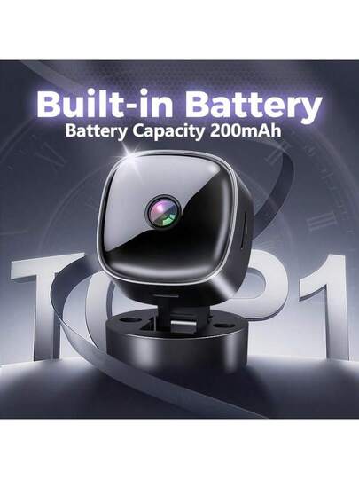 Small Wireless WiFi Camera Hidden Spy Security Cameras,Mini Nanny Cam Slimme Home, Pet Dog Baby Indoor Outdoor 1080P Remote Portable, Phone APP Room view 10