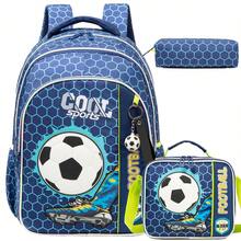 3PCS Backpack For Boys Elementary Preschool Kids Crossbody Bag For School - 128 Men's Schoolbag - View 4