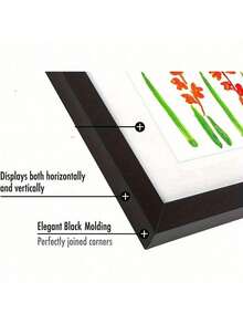 1 Peça Moldura de Foto de Arte com Abertura Frontal Magnética e Moldura Substituível, Moldura de Foto Elegante Montada na Parede em Diversas Cores e Estilos para Pôsteres, Fotos, Pinturas, Exibição de Imagens, Decoração de Casa e Escritório, Decoração Moderna de Casa, Moldura de Foto para Montagem na Parede para Natal, Dia dos Namorados, Decoração de Ano Novo