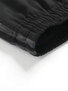 3pcs/Set Women Plus Size Loose Casual Straight Leg Pants, Suitable For Daily Wear, Spring, Autumn, All Seasons