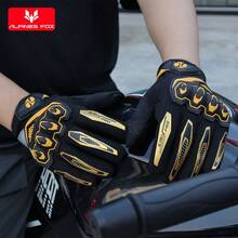 ALPINES FOX Motorcycle Gloves Men Women Touchscreen Anti-Slip Motorbike Cycling Outdoor Riding Summer Breathable Moto Racing Gloves
