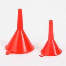 5Set (4pcs/Set) Funnel Set Plastic Pouring Funnels 45 65 90 110 Mm - Red - View 3