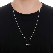 Men's Pendant Necklaces - Silver - View 2