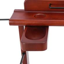 Wood Suit Rack, Freestanding Clothing Stand, Suit Stand With 4 Universal Wheels - Default - View 8