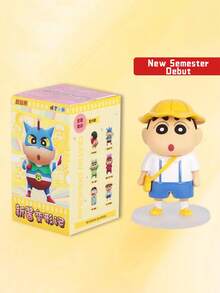 Caja ciega transformable de Crayon Shin-Chan, se transforma en un colgante de coche, diseño de lanzamiento del nuevo semestre, múltiples estilos clásicos de Crayon Shin-Chan, fabricado con materiales de alta calidad, colores vibrantes, detalles exquisitos, opción ideal para fans de Crayon Shin-Chan, adecuado como decoración de coche, adorno de escritorio o decoración del hogar, sorprende a tus amigos con estos lindos colgantes, ¡artículo imprescindible para entusiastas del anime! - Informe de nuevos estudiantes - Ver 5