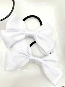 2pcs Fashionable & Elegant Bowknot Hair Scrunchies, Home Beauty Women Accessory Gifts ,Gifts