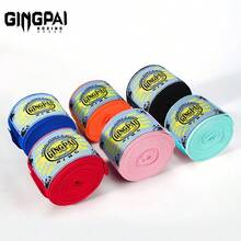 GINGPAI 1.5m/3 Meters/5m Adult & Teenage Boxing Hand Wraps, Elastic Bandage Handwraps For Kickboxing, Muay Thai, Men & Women - Multicolor - View 12