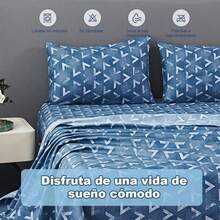 Juego de sábanas de princesa tamaño King para niños y niñas, juego de sábanas de flores de mariposa rosa, 4 piezas, diseño de corazón de diamante rosa kawaii, decoración de habitación para adolescentes y mujeres, juego de sábanas planas, 2 fundas de almohada - XLPHSJT--11 - Ver 3