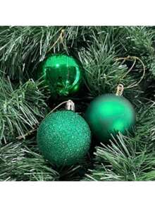 Kit Bolas Enfeite Bolinhas De Árvore De Natal 7cm/8cm  Para Decoração Natalina