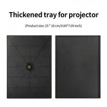 Treppiede universale per proiettore con vassoio, supporto regolabile in lega di alluminio, adatto per HY300, HY320, HY320mini e vari proiettori, telecamere, telefoni, tablet, laptop, per forniture scolastiche, back to school