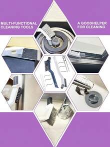 قطعة واحدة، فرشاة تنظيف الأخاديد، فرشاة متعددة الوظائف لتنظيف الفواصل بين البلاط، فرشاة لتنظيف أخاديد النوافذ والأبواب، فرشاة إزالة الغبار، بدون زوايا ميتة، فرشاة تنظيف، فرشاة لموقد الغاز، مستلزمات التنظيف، أداة تنظيف، مستلزمات العودة إلى المدرسة، قطعة واحدة من أداة تنظيف الأثاث للزوايا الصحية الميتة