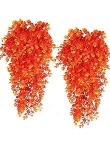 1 件/2 件/4 件 78 厘米/30.71 英寸人造悬挂植物，人造藤蔓悬挂桉树绿叶花环，防紫外线人造常春藤花环，适用于婚礼背景拱门墙装饰、节日派对装饰、家居装饰、防紫外线室内室外、情人节、礼物 - 綠色 - 查看 4